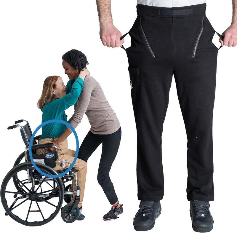 Transfer Pants Standing Aid & Support for Transfering Disabled Wheelchair Patients Safely - Image 1